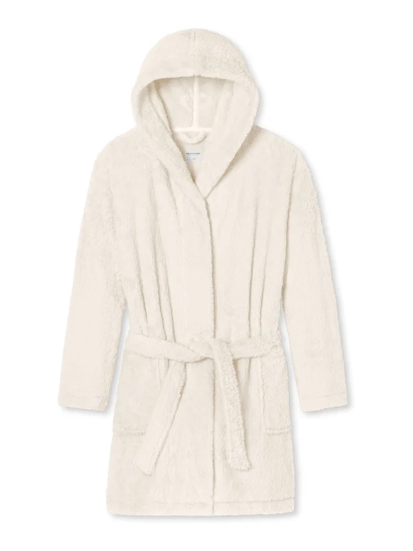 Schiesser Bademantel Teddy Fleece In Rosa 1