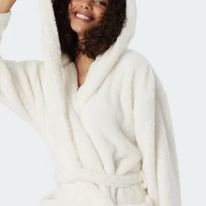Schiesser Bademantel Teddy Fleece In Rosa 9