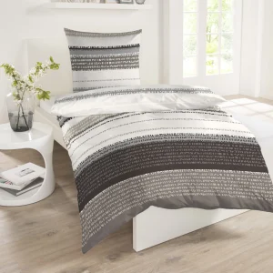Schiesser Bettwäsche-Set Antek In Creme Und Braun 6