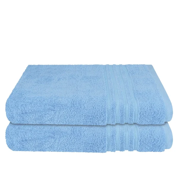 Schiesser Duschtuch-Set Milano 2-teilig In Hellblau 3