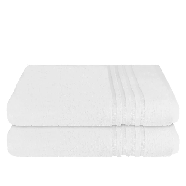 Schiesser Duschtuch-Set Milano 2-teilig In Weiß 1
