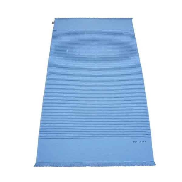 Schiesser Hamamtuch Strandtuch Badetuch Rom In Hellblau 1