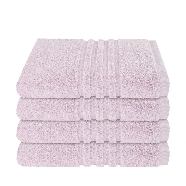 Schiesser Handtuch-Set Milano 4-teilig In Rose 1