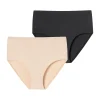 Schiesser Maxislip Invisible Soft In Schwarz-sand 16