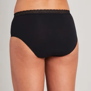 Schiesser Perioden-Pantys Menstruationsunterwäsche In Schwarz 10