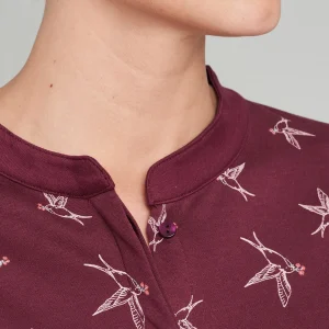 Schiesser Pullover Mix & Relax In Burgund 15