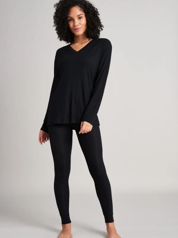 Schiesser Pullover Mix & Relax In Schwarz 3