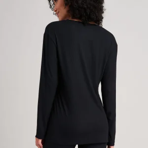 Schiesser Pullover Mix & Relax In Schwarz 11