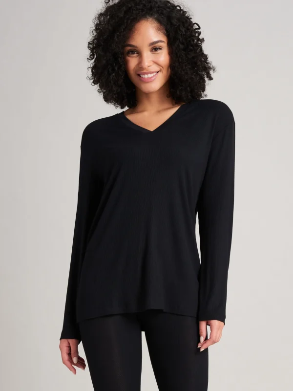 Schiesser Pullover Mix & Relax In Schwarz 5