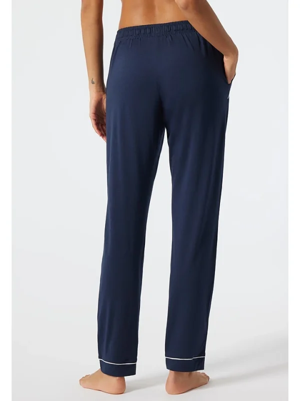 Schiesser Pyjama-Hose In Dunkelblau 3