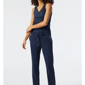 Schiesser Pyjama-Hose In Dunkelblau 11