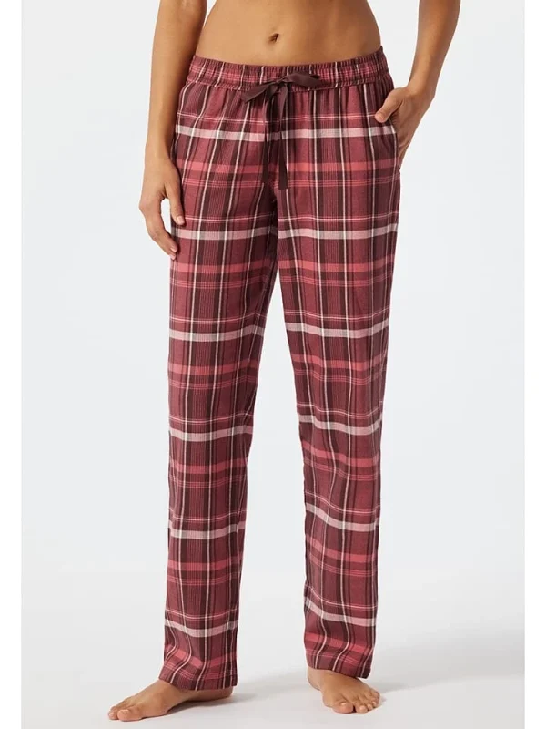 Schiesser Pyjama In Bordeaux 1