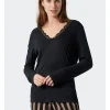 Schiesser Pyjama-Oberteil In Schwarz 7