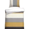 Schiesser Renforcé-Bettwäsche-Set “Marco” In Creme/ Gelb 10