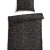 Schiesser Satin-Bettwäsche-Set “Roan” In Schwarz/ Pink 8