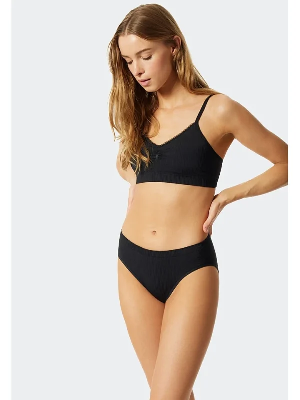 Schiesser Slip In Schwarz 1
