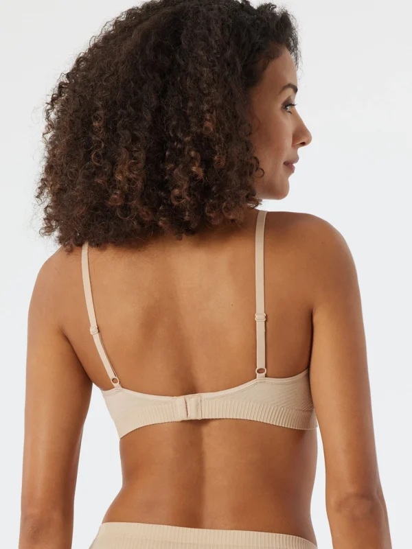 Schiesser Soft-BH Seamless Rib In Beige 4