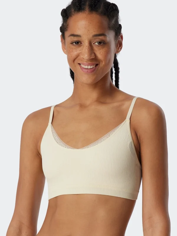 Schiesser Soft-BH Seamless Rib In Vanille 5