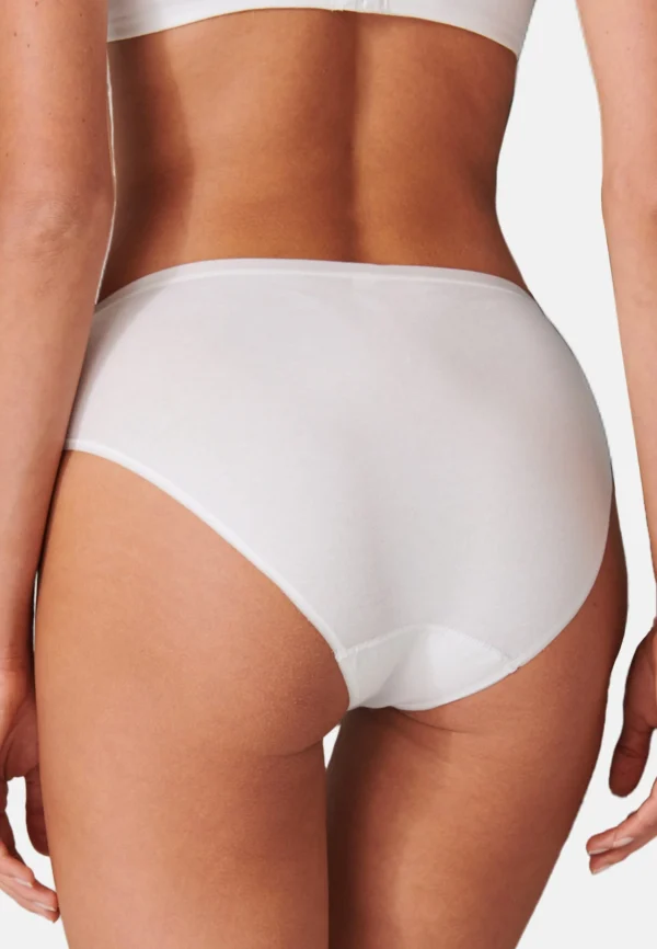 Schiesser Tai Slip 95/5 Organic Cotton In Weiß 3