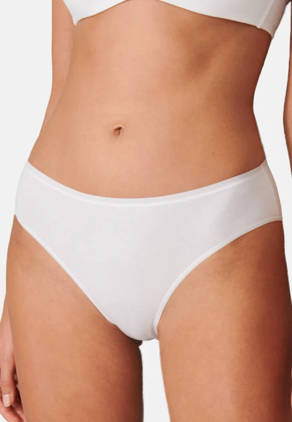 Schiesser Tai Slip 95/5 Organic Cotton In Weiß 1