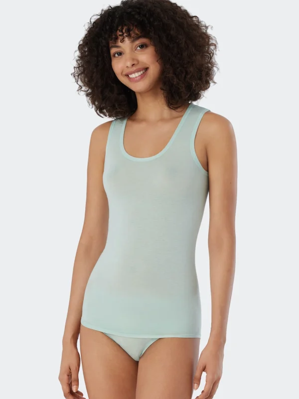 Schiesser Tanktop Personal Fit In Mintgrün 5