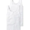 Schiesser Trägertop (Tops) 2er-Pack Cotton Essentials In Weiß 17