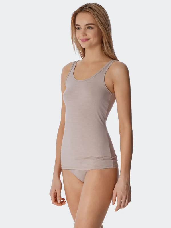 Schiesser Trägertop (Tops) 2er-Pack Modal Essentials In Beige 5